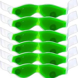 SD Enriching Beauty Aloe Vera Cool Gel Eye Mask Summer Ice Cooling Sleeping Mask for Eye Patches Remove Dark Circles Fatigue Cool Eyes Patch Pads Eye Care (Pack Of 6)-17