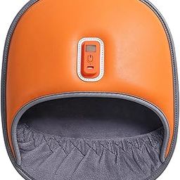 UJEAVETTE® Electric Foot Warmer Relaxing Heated Feet Soft Comfort Warmers Orange-image-72