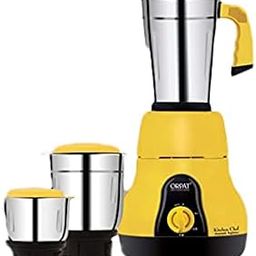 Orpat Mixer Grinder – Kitchen Chef – 650 W - Majestic Yellow-17