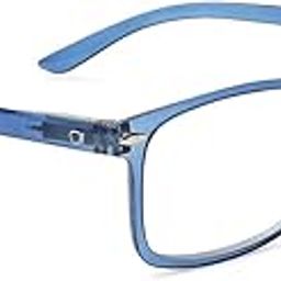 SPECSMAKERS BLUPRO Reading Glasses For Men & Women | Eyeglasses | Spectacles | Full Rim Rectangle Frame Glasses | Blue Shine-image-45