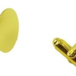 CALANDIS™ 10 Pieces Cufflink Findings Cuff Link Blank Backs Plate Pad Base Gold | Cufflink Blanks | Jewelry Findings | Beads & Jewelry Making-56