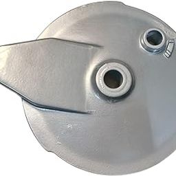 Road Religion Heavy-Duty Rear Brake Shoe Plate Compatible with Yamaha RX100/RX135 - Heavy Duty Construction-image-50