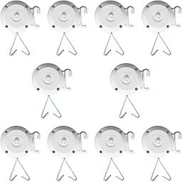 10 Pieces Hot Perm Machine Wire Hanging Box Solid Perm Gadget for Hair Salon 4.5x4.5cm White|Health & Beauty | Hair Care & Styling | Perms|10 Digital perm Machine Pull Wire Box-image-40