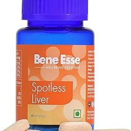 Bene Esse Liver Detox Supplement – Doctor-Formulated Liver Detox Tablets with Milk Thistle | Gut Cleanse Detox & Fatty Liver Detox Support | 30 Veg Capsules for Liver Health & Daily Detox. Fatty liver and liver toxin protection-14