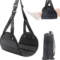 DOSOFY Airplane Foot Hammock Foot Rest for Flight With Storage Bag - Portable Folding Travel Footrest for Planes, Office, Under Desk-30
