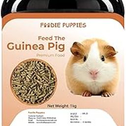 Foodie Puppies Premium Guinea Pig Food Pellets (1Kg) | Highly Nutritious Diet Essential Ingredients for a Healthy and Active Lifestyle for Adult & Young Guinea Pigs-12