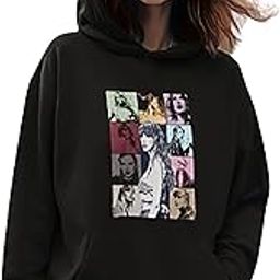Unisex-Adult Cotton Hooded Neck American Singer Band Printed Hoodie for Girls/Boys/Kids (Black) HOOBKMAXALL01-image-2