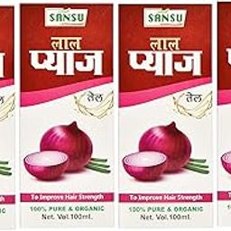 Sansu Organic Red Onion Oil 100ml (Pack of 3) | Ayurvedic.-16
