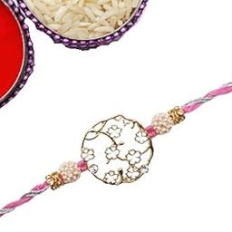 Designer Rakhi For Brother (Pack of 1) Rakshabndhan Gift, Bhaiya rakhi, Rakhi For Bro, Floral Rakhi, Modern Rakhi, Unique Rakhi For Bro, Beautiful Rakhi Gift-image-7