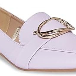 forever glam by pantaloons Forever Glam Lilac Loafer-picture-37