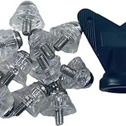 Generic 12x Football Boot Spikes Screw in Durable Soccer Studs for Athletic Sneakers-image-16