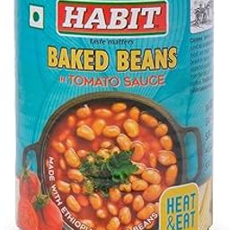 Habit Baked Beans in Tomato Sauce | Nutritious and Healthy | Ready-to-eat | Rich and Hearty | Classic Comfort Food | Ready to Serve |450 gm |Pack of 4|-image-32
