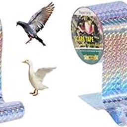 Supvox® 100M Bird Scare Tape Reflective Multicolored Birds Repellent for Balcony Outdoor Pigeon Deterrent Devices Tape 4.8cm 100m 1 Roll 2PCS-picture-22