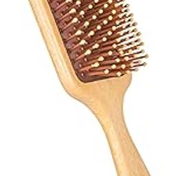Ankita Flat Hair Brush|Paddle Hair Brush with Strong and Flexible soft Bristles|For Grooming, Straightening, Smoothing, Detangling Hair, Ideal for Men & Women-image-8