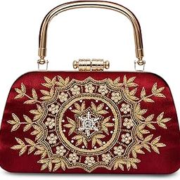 Embroidered Women's Clutch (rd-199)-image-12