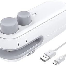 ARAA PAVA Sealer for Plastic Bags, USB Bag Sealer, 2 in 1 Hot Bond Sealer with Cutter, Magnetic Bag Sealer, Mini Bag Sealer Rechargeable Bag Sealer for Chips Snack Bag, Various Bag Food-image-77