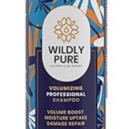 Wildly Pure Natural Volumizing Shampoo for Thin Hair | Hydrogen Bonding & Ionic Interactions for 30% increase in overall Thickness | 12 Hours of Volume Boost | Sulphate & Paraben Free | 300mL-image-27