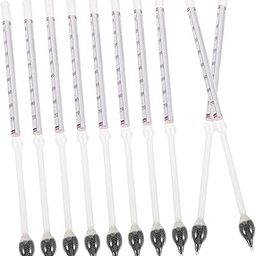 HOMOCONO 10pcs Maple Syrup Density Hydrometer for Wine Cider Brewer Alcohol Measuring Tool-image-31