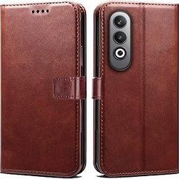 Oncraves Flip Case for OnePlus Nord CE4 5G | Card Slots, Magnetic Closure, Brown-image-66