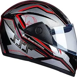 Urban Carrier ABS Material Shell Full Face Helmet, Unti UV Scratch Resistance Fog Resistance Visor (Size M, RCG--2JALII OTH)-image-41