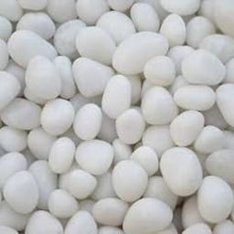 Bum Bum Bhole 10kg Unpolished White Pebbles for Garden |Shiny Unpolished Marble Stone Pebbles for Vase Fillers Outdoor/Indoor | Pebbles for Garden Pots (10Kg, 25-50 mm, White)-15