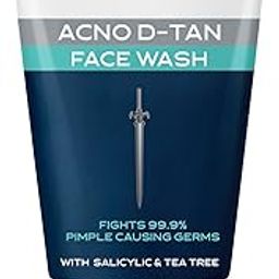 O3+ ALPHA MEN Acno D-TAN Face Wash with Tea Tree 100g for Oily Skin | Detan Face Wash for TAN Removal | Removes Acne and Dirt-13