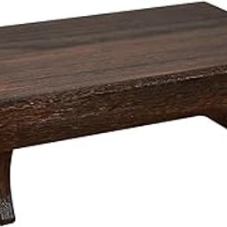 RuPS Wooden Step Stool, Rectangle Bed Stool, Small Step Ladder for Kitchen & Bathroom, Foot Rest Stool Under Desk, Large Surface, Strong and Durable for Kids, Adults and Elders.-image-66