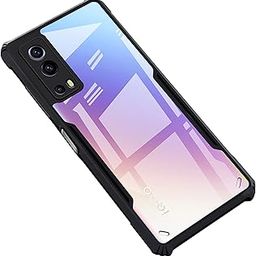 Zapcase Back Case Cover for iQOO Z3 5G | Compatible for iQOO Z3 5G Back Case Cover | 360 Degree Protection Back Cover Case | Clear Case for iQOO Z3 5G with Camera Protection | (TPU + PC | Matte Black)-image-20