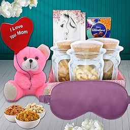 Midiron A Delightful Surprise for Mother’s Day, Birthday, Anniversary & All Spacial Occasion, Elegant Gift Hamper for Mom, Mumma, Mummy with Rich Chocolate & Premium Dry Fruits (Pack of 8)-picture-15
