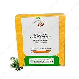 Vaidyaratnam Patoladi Kashaya Tablet (100 Tablets)-23