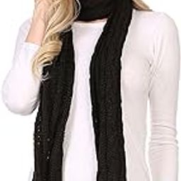 Aaric Unisex Cable Knit Pom Pom Bobble Beanie Hat and Scarf Set-64