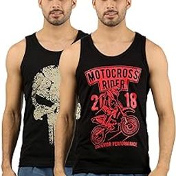 Men's Cotton Printed Vest Combo (Pack of 2)-image-67