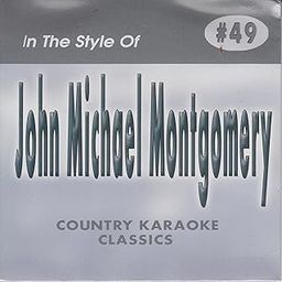 JOHN MICHAEL MONTGOMERY Country Karaoke Classics CDG Music CD-image-32
