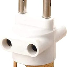 ZL ENTERPRISES 2 Pin Bulb Holder Parallel Adapter with Plug and Light Socket (Pack of 2, White)-image-65