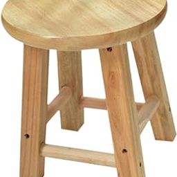 ATORSE Wood Stool Decorative Furniture Wooden Foot Stool for Apartment Doorway Home Height 30cm Style A Ottomans, Footstools & Poufs-image-94