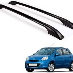 Car Non-Drilling Metal Roof Rail Black Set Suitable for Nissan Micra Type-1-picture-23