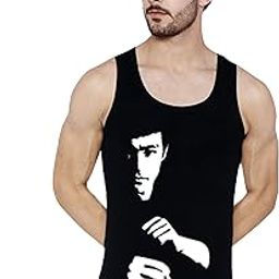 Men's Cotton Printed Vest-35