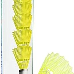 Peecock Corportation Nylon Badminton Shuttlecocks, White Badminton Shuttlecock Stable and Sturdy High Speed Badminton Shuttles, Training Shuttlecock for Indoor and Outdoor Sports (Pack of 10)-image-98