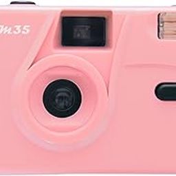 Kodak M35 35mm Film Camera - Focus Free, Reusable, Built in Flash, Easy to Use (Candy Pink)-picture-0