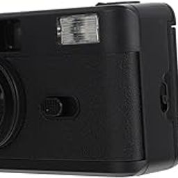 HOMSFOU 1pc Retro Reusable Film Camera Build Built Flash Vintage Style for Color Film Design for -Term Use No Battery Required-image-75
