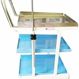 P.M.P.S.? ECG Trolley with Saline Pole/Dressing/Medicine/Food/Multipurpose Trolley-picture-20