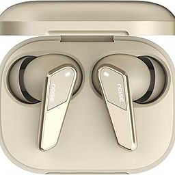 Noise Buds N1 Pro in-Ear Truly Wireless Earbuds with Metallic Finish, ANC(Upto 30dB), 60H of Playtime, Dual Pairing, Instacharge(10 min=200 min), BT v5.3(Chrome Beige)-2