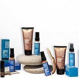 YAAN MAN Ultimate Set |Base, Foundation, Set Spray, Tinted Moisturiser, Face Wash, Gel Moisturiser, Perfection Stick | Skin Care + Make Up For Men | For All Skin Types | Light Shade, (7 Count)-48