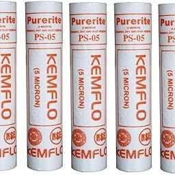 ACUALINE Ro Water Filter Candles, Pre Filter Cartridge, Pp Spun Filter 10 Inch, 5 Micron, 85 gm Sediment Filter, Kemflo Filter Candle for Ro Water Purifier (Pack of 5)-22