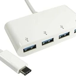 iball Type-C to 4-Port USB 3.0 Hub USB Adapter Portable USB 3.0 4 Type-A Hub.-picture-23