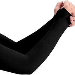 Auto Hub Black Cotton Riding Arm Sleeves for Men & Women-1Pair/Free Size-image-35