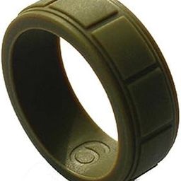 7 Piece 8mm Wide Flexible Rubber Silicone Wedding Finger Ring Band US Size9-image-76