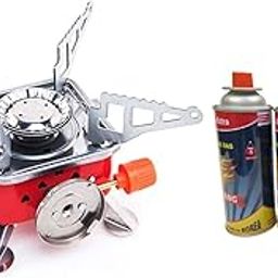 Ship Portable Butane Gas Burner/Stove For Camping With 3 Pc Butane Can Picnic Folding Stove with Storage Bag-image-82