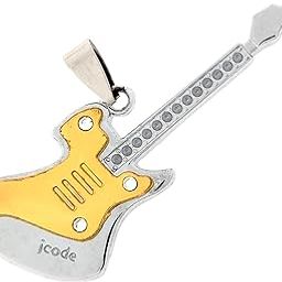 Pendant for Men Stainless Steel Guitar Locket for Music Lover, Man Stylish Collection Jewellery Gift-picture-44