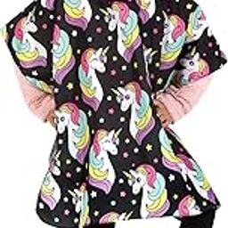 Unicorn Hair Salon Cape for Professional or Home Hair Cutting, Girls (Unicorn)-image-55